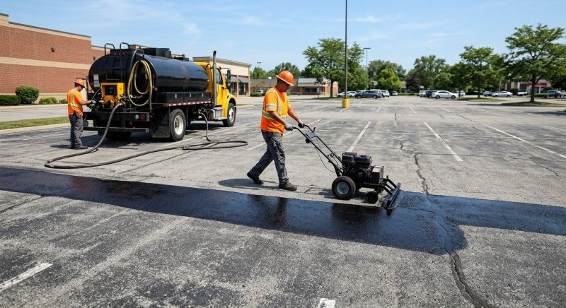 Asphalt Parking Lot Sealing in Tampa, FL