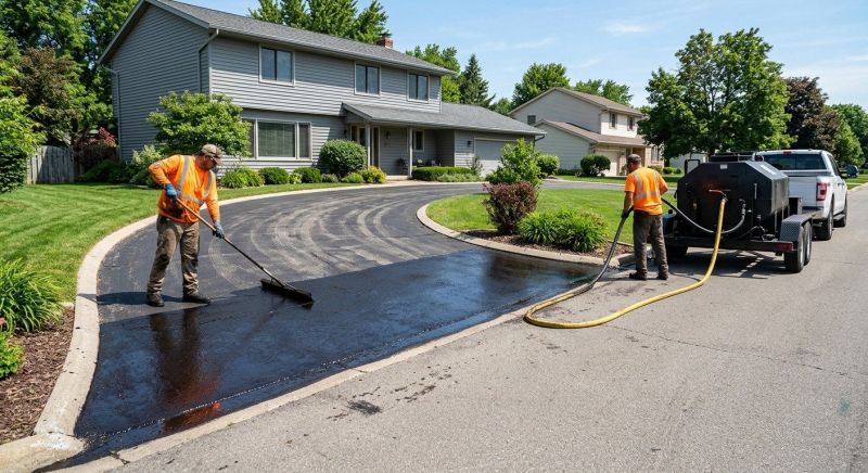 Asphalt Resealing in Columbus, OH