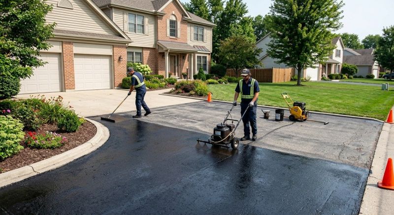 Asphalt Resealing in Columbus, OH