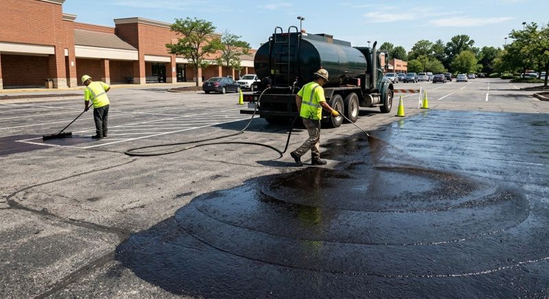 Commercial Parking Lot Sealing in San Antonio, TX