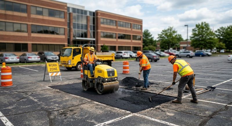 Commercial Pavement Repair in Pasadena, CA