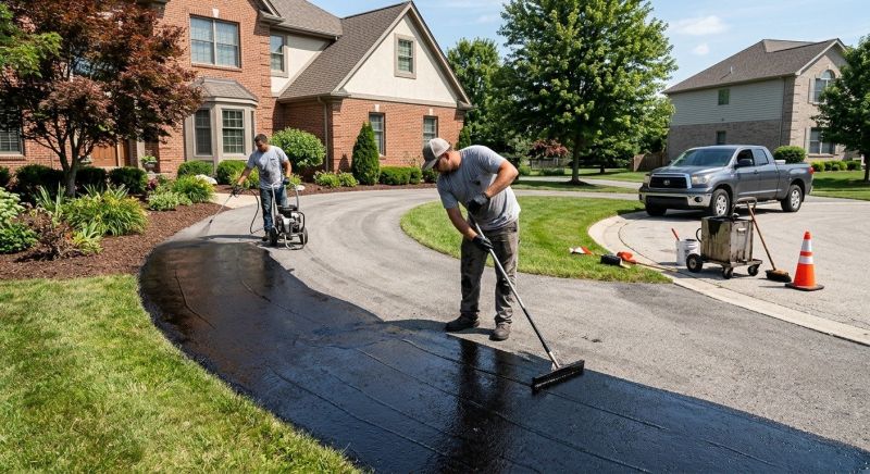 Driveway Sealcoating in Grand Rapids, MI