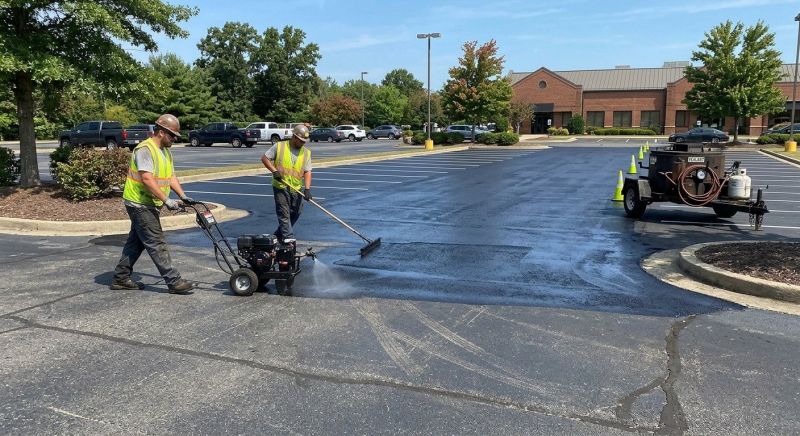 Parking Lot Sealcoating in San Antonio, TX