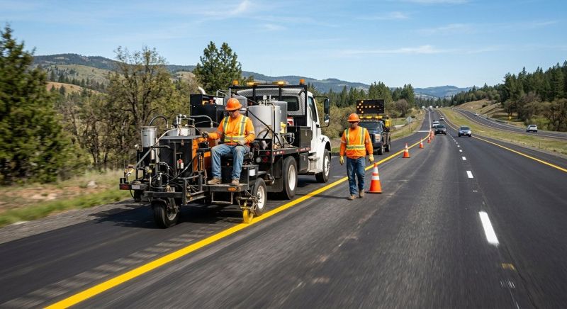 Pavement Striping Service in Alpharetta, GA