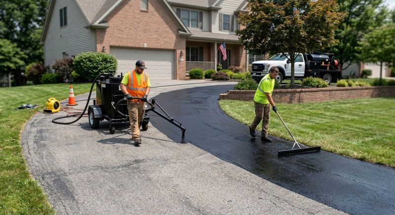 Asphalt Driveway Sealing in Sarasota, FL